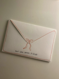 Atelier d’écriture de lettres