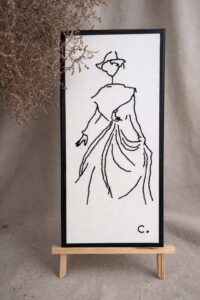 Atelier couture sur toile