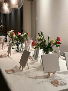 atelier peinture avec ta mamie
