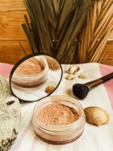 Atelier de création de poudre teintée