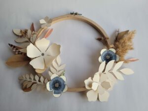 Atelier création de couronnes florales en papier