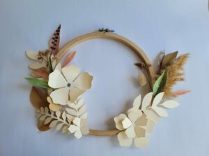 Atelier création de couronnes florales en papier