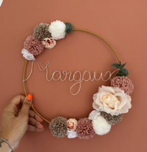 Atelier couronne florale montpellier